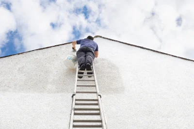 Peinture extérieure à Ascain — façades et ravalement